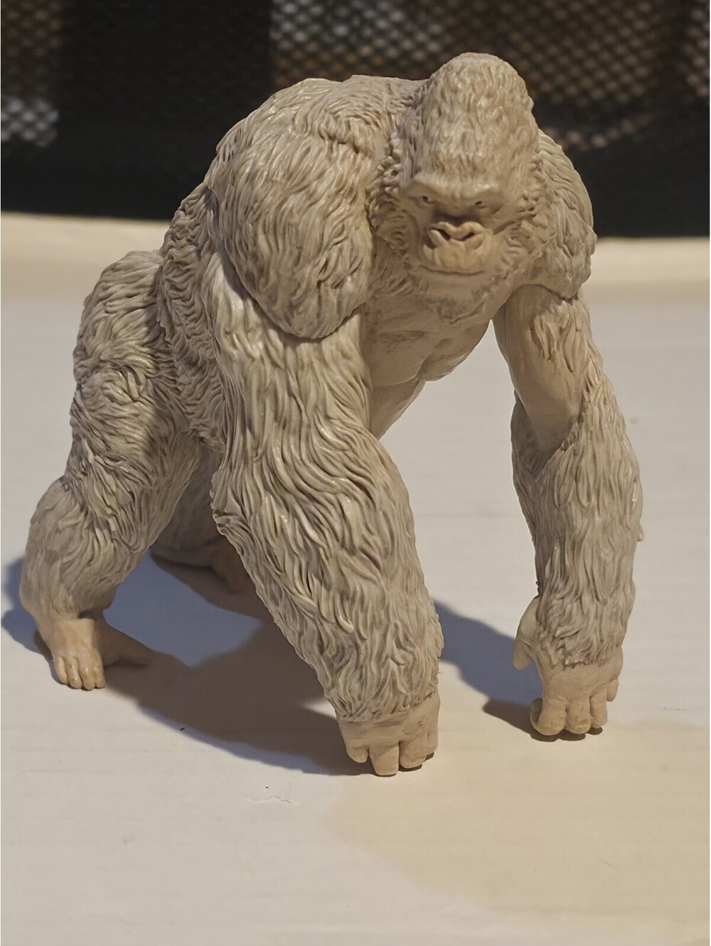 Rampage The Movie George Gorilla Albino Action Figure - 4"